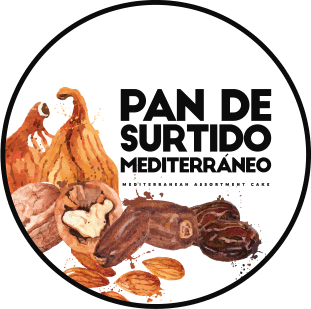 frutas secas pan surtido mediterraneo