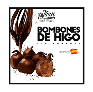 chocolates bombon higo trufa