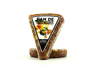 Pan de Albaricoque con Almendras Formato Cuña