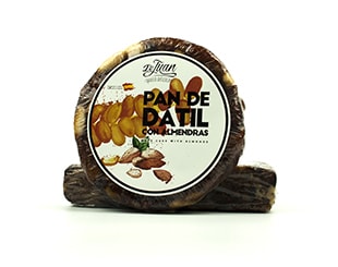 Pan de Dátil con Almendras Formato Redondo