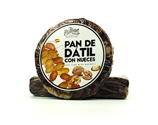 Pan de Dátil con Nueces Formato Redondo