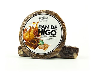 Pan de Higo con Almendras y Chocolate Formato Redondo