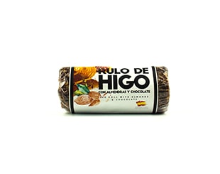 Pan de Higo con Almendras y Chocolate Formato Rulo