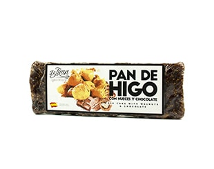 Pan de Higo con Nueces y Chocolate