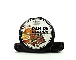 Pan de Naranja con Almendras y Chocolate Gourmet Formato Redondo