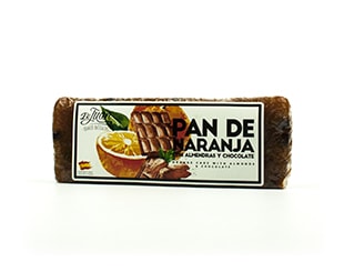 Pan de Naranja con Almendras y Chocolate