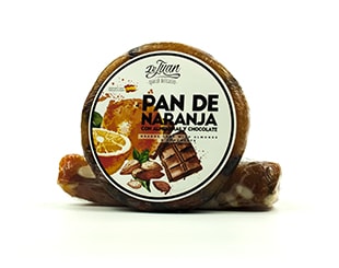 Pan de Naranja con Almendras y Chocolate Formato Redondo