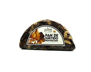 Pan de Surtido Mediterráneo Formato Medialuna